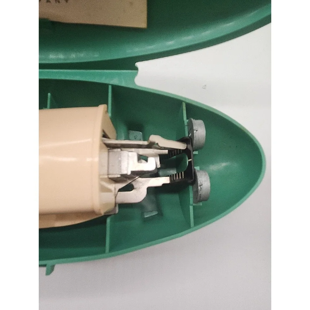 Singer Buttonholer Attachment Button Hole Maker Teal-Green Mid Century‎